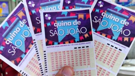Resultado da Quina de São João; números sorteados e onde .